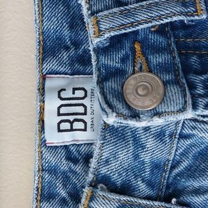 BDG distressed high rise mom jeans